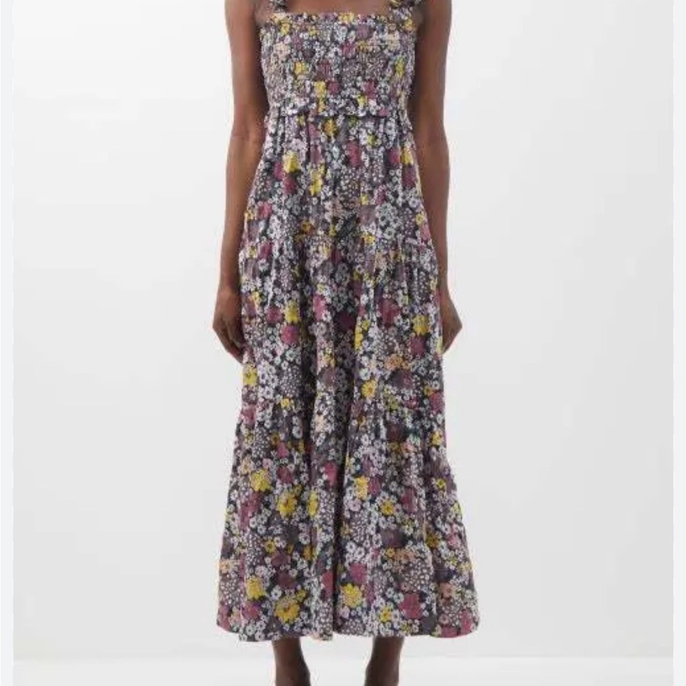 Sea New York Floral Midi Dress - Multicolor